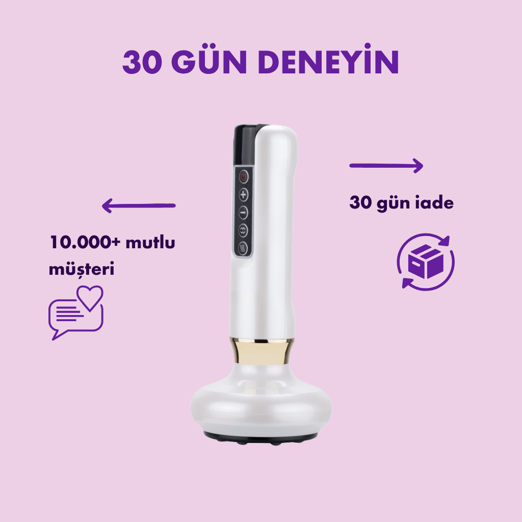 Smoothura Cilt Yenileyici Vakum ve Isı Terapili Masaj Cihazı